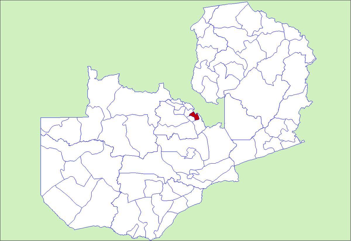Karte ndola Zambija