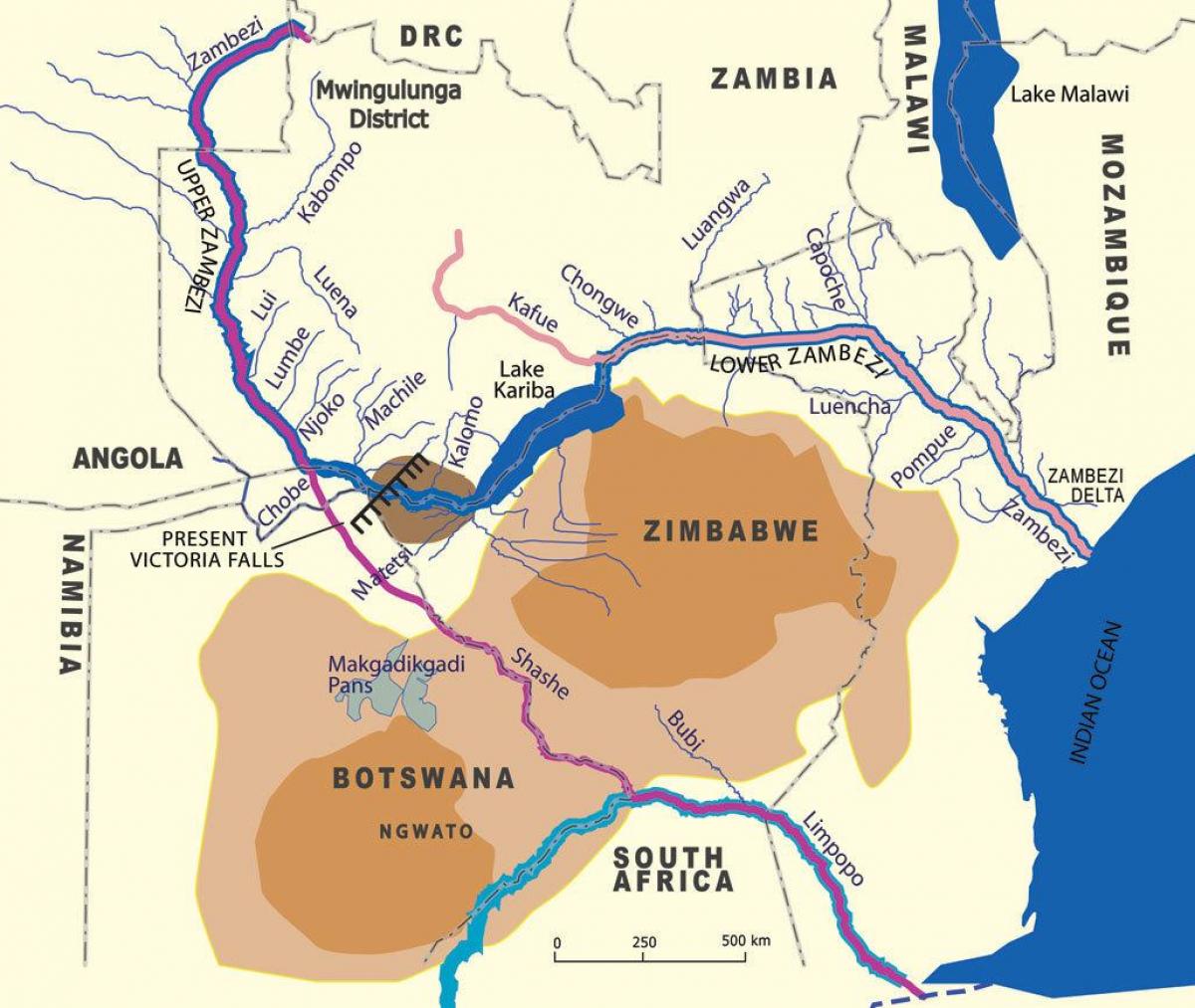 Karte ģeoloģisko zambi